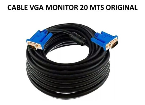 Cable Vga Monitor 20 Mts 