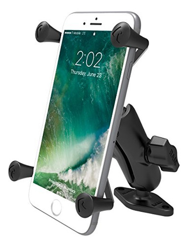 Ram Mounts X-grip Large Phone Mount With Diamond Base Ram-b-