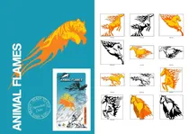 Comprar 200 Archivos Dxf Cdr Ai Eps Swf Cnc Laser Animales En Llamas