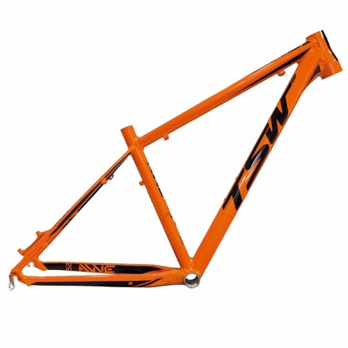 Quadro Tsw Awe S Team 29 Laranja Preto Mtb Alum Super Light