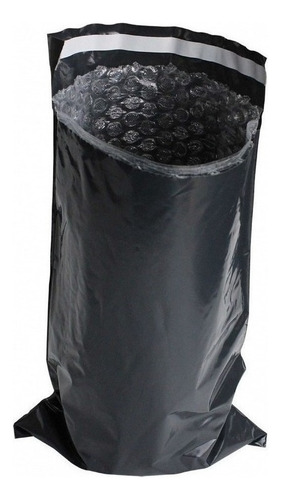 Kit 500 Envelope Segurança Com Bolha 19x25 Saco Grosso Lacre