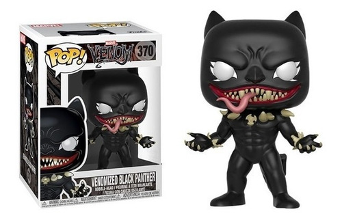 Muñeco Funko Pop 370 Venom Black Panther Orig!!
