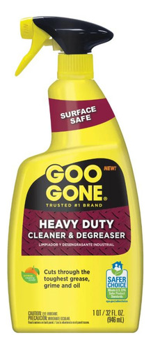 Limpiador Y Desengrasante Industrial Goo Gone 946 Ml