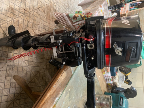 Motor De Popa Mercury 8hp Rabeta Longa