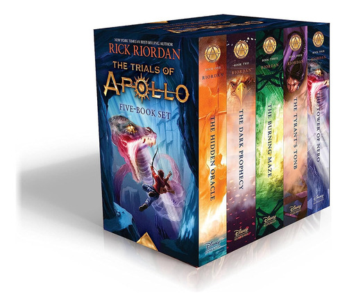 Trials of Apollo, de Rick Riordan. Editorial Disney Hyperion, tapa blanda en inglés, 2022