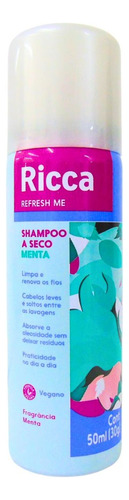 Belliz Shampoo A Seco Ricca 50ml Spray Menta 