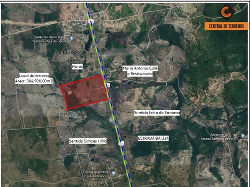 Imagem 1 de 4 de Area Industrial Na Br 324 - Te00473 - 69889310