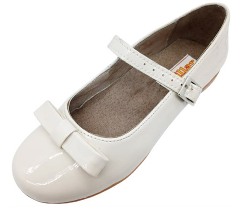 Zapato Princesa Niña Moño Zapatilla Arco Soporte 2026 Beige