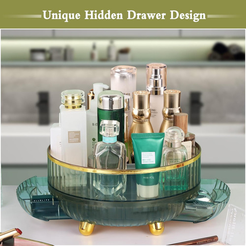 Tdtcy Lazy Susan Organizador De Perfumes De Maquillaje, Alma