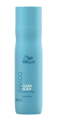 Shampoo Anti Caspa Clean Scalp Aqua Pure Wella Invigo 250ml 