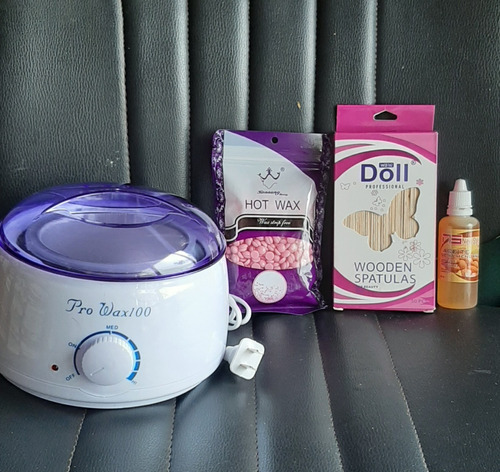 Combo Depilación Olla Paleta Y Cera Cosmeticos 