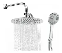Comprar Kit Ducha De Acero Inox + Ducha Tlf + Desviador De Ducha 