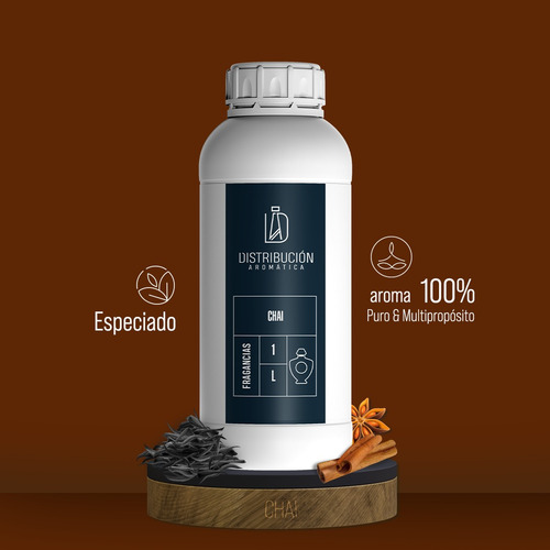 Esencia Té Chai Para Diversas Aplicaciones 100 Ml