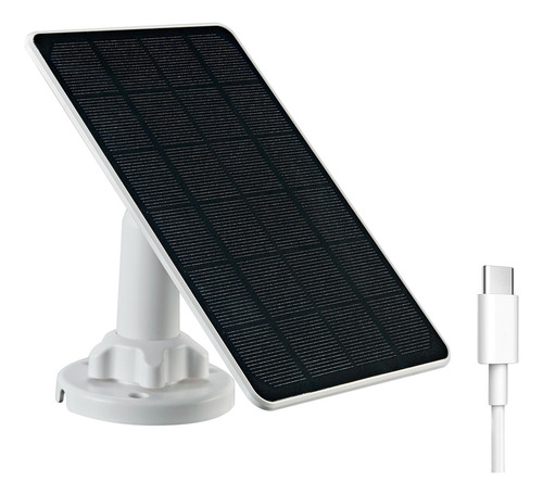 Li Panel Solar B13w For Cámara De Seguridad Exterior Ip65 A
