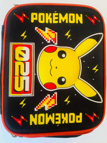Antigua Lonchera Escolar, Ruz Pokémon: Pikachu Original (Usado)