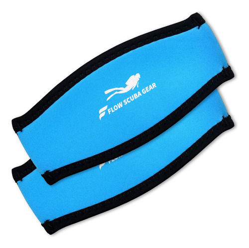 Flow Scuba Gear - Funda De Neopreno Para Correa De Buceo Y M