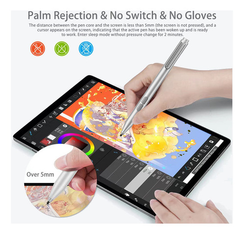 Touch Stylus Pen For Microsoft Surface Pro 7 6 5 4 3 Go