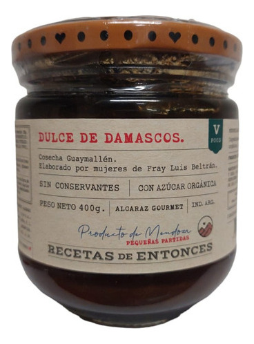 Frasco De Dulce De Damascos Recetas De Entonces