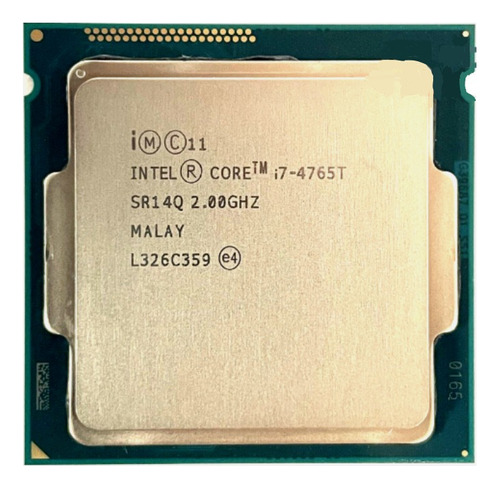 Procesador Gamer Intel Core I7-4765t Cm8064601466200 De 4 Núcleos Y  3ghz De Frecuencia Con Gráfica Integrada