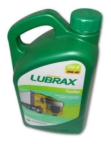 Óleo Lubrax Extra Turbo 15w40 Ch-4 Diesel Galão 3 Litros