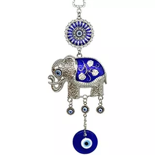 Ojo Turco Azul Amuleto De Elefante De , Ornamento CoLG...