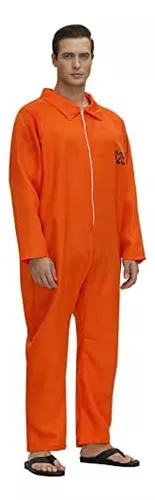 Las mejores ofertas en Men's convicto/prisionero/recluso Costumes