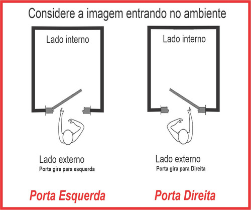 Imagem 3 de 7 de Porta De Aluminio Lambril 210 X 80 C/ Pux. Friso E Vidro L25