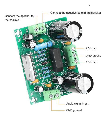 Tda7294 Modulo Amplificador De Audio 100watts Tda7294