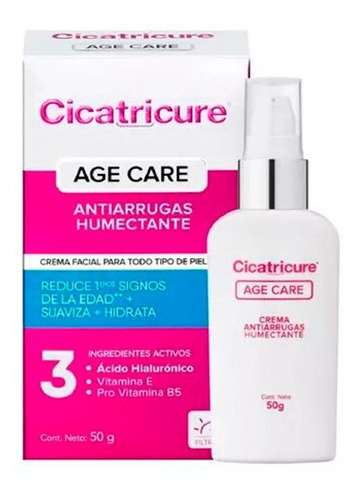 Crema Cicatricure® Age Care Antiarrugas Humectante 50g