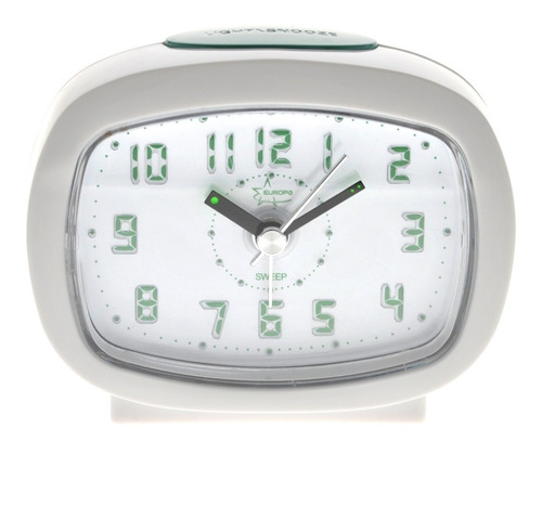 Imagen 3 de 6 de Reloj Despertador Europa Ovi Luz Led Acrílico Alarma 9007