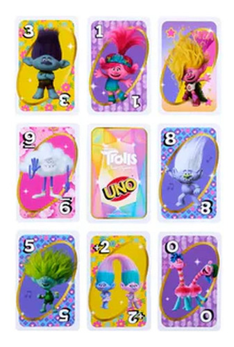 Uno Games: Trolls 3