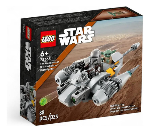 Set De Lego Microfighter: Caza Estelar N1 De The Mandalorian