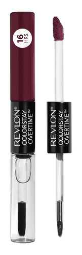 Labial Líquido Cs Overtime Lipcolor Tono Black Cherry