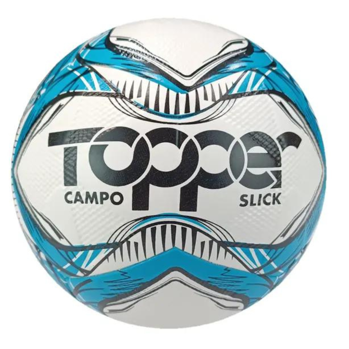 Bola Futebol De Campo Slick 2020 Cor Azul/Preto Topper