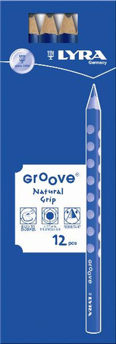 Lapiz Grafito Lyra Grove Jumbo Triang X2 Un