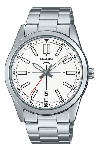 Reloj Casio Caballero Mtp-vd02d-7e Metálico Circuit