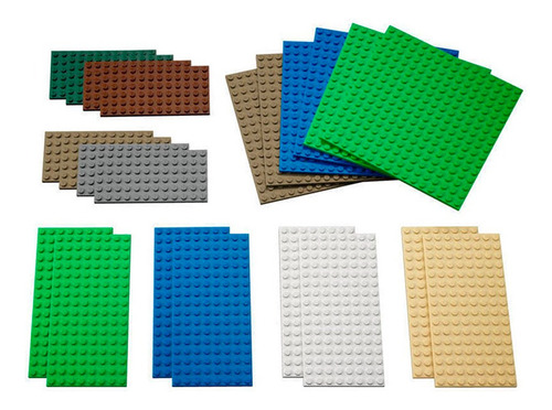 Imagen 1 de 1 de Bases Pequeñas De Construccion - Lego® Education - 9388