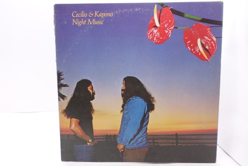 Vinilo Cecilio & Kapono Night Music 1977 1era Ed. Japonesa