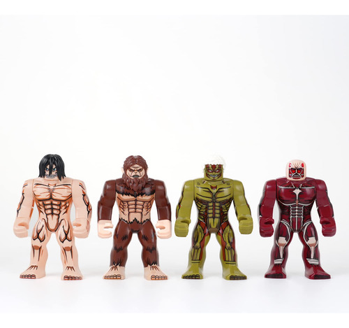 Mooxi -moc Anime Attack Minifigs Titan - Juego De Construcci