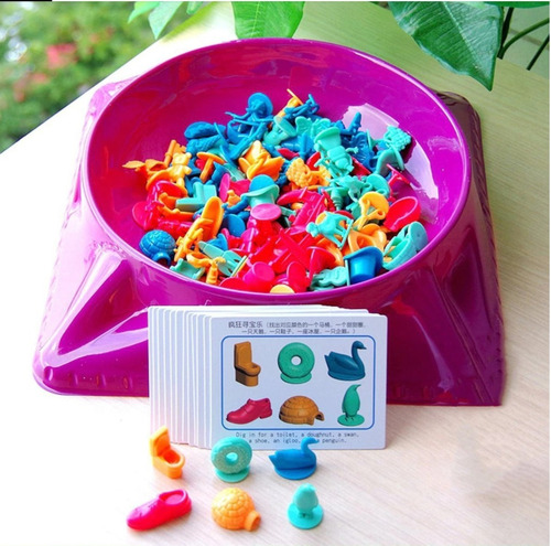 Juego De Mesa Divertida Caza De Tesoros Didáctico Preescolar