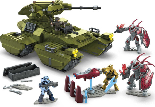 Set De Construcción De Vehículos De Juguete Mega Halo Infini