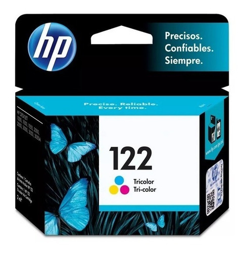 Imagen 1 de 2 de Cartucho Hp Original Verificable 122 Color 122c 2050 3050