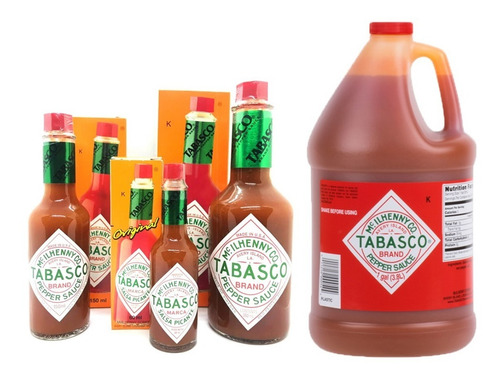 Imagen 3 de 3 de Combo 2u Salsa Picante Tabasco Original 350 Ml + Envio!!
