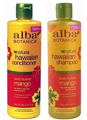 Alba Botanica, Natural De Hawai Champú Y Acondicionador, Man