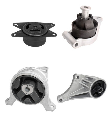 Kit 4 Soportes De Motor Chevrolet Zafira L4 1.8l 2002-2005