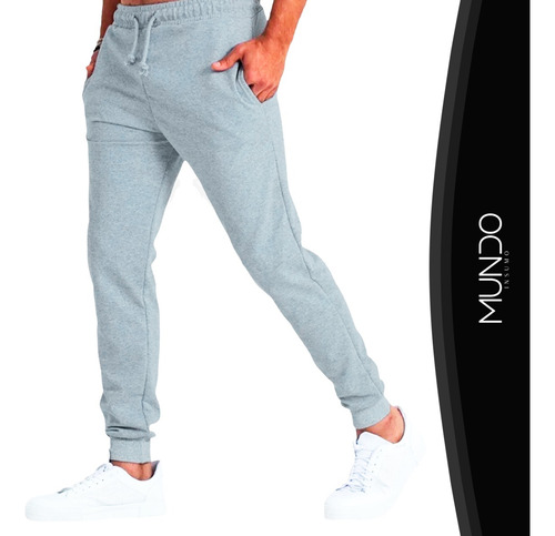 Buzo Jogger De Hombre Pitillo Con Polar (varios Colores)
