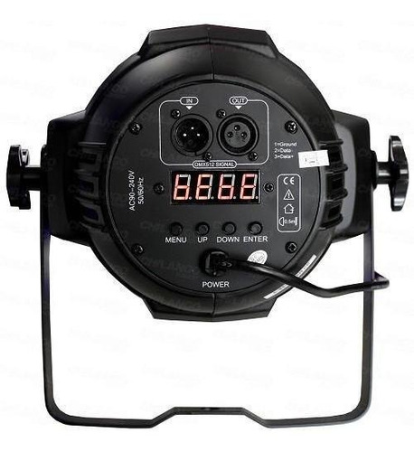 Imagen 3 de 5 de Cañon 54 Led Rgbw 30w 8ch Dmx Alto Poder