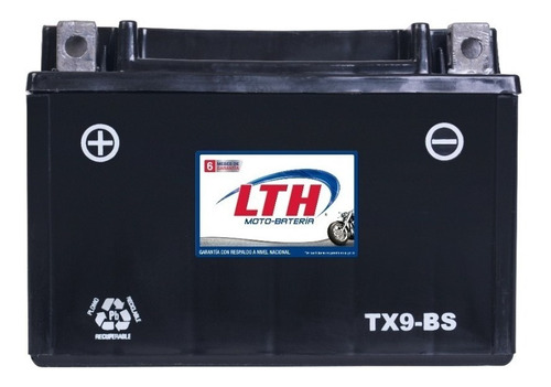 Batería Moto Lth Honda Cb450sc 450cc - Tx9-bs