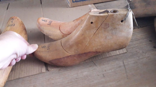 6 Hormas De Zapato Calzado Son 3 Pares En Lote