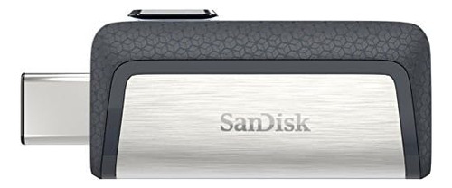 Pendrive Sandisk Dual Drive Usb Tipo C 64gb 3.1 Celular Duo Plateado Ultra Drive Tipo-c